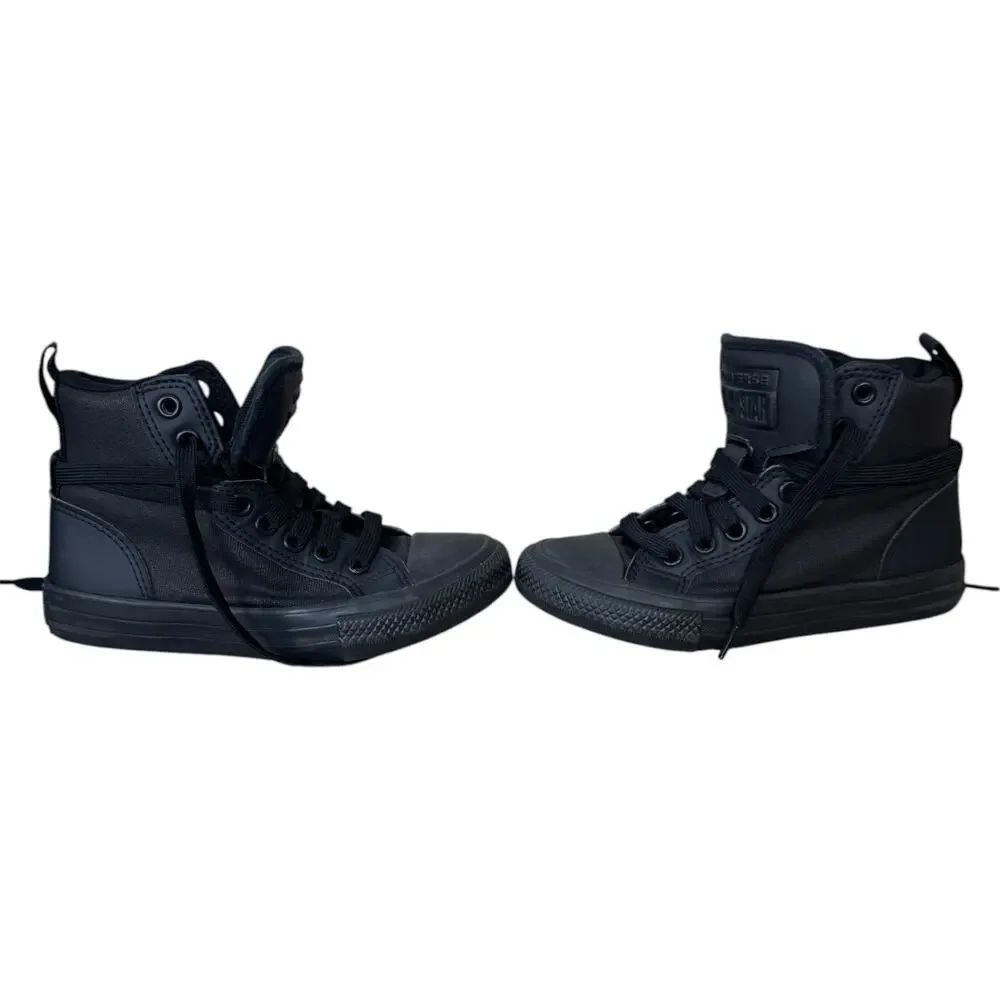 Converse All Star Youth High Top Black Sneakers Shoes Size 12‎ EU 29 Lace Up